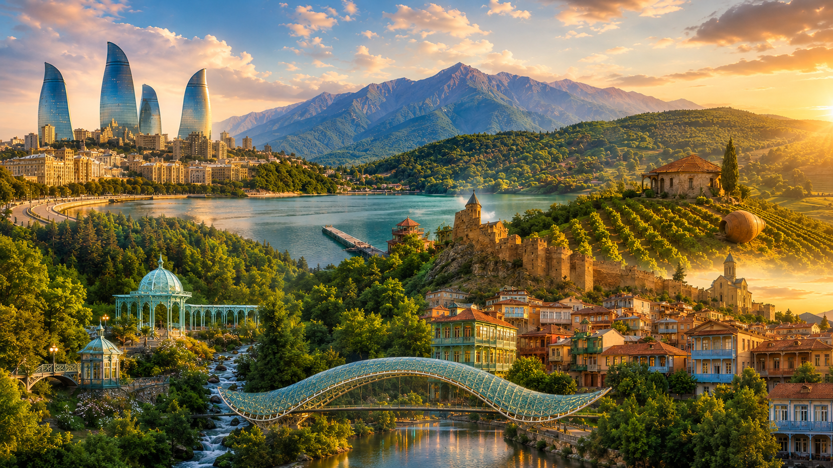 İzmir Çıkışlı Bakü-Tiflis Turu