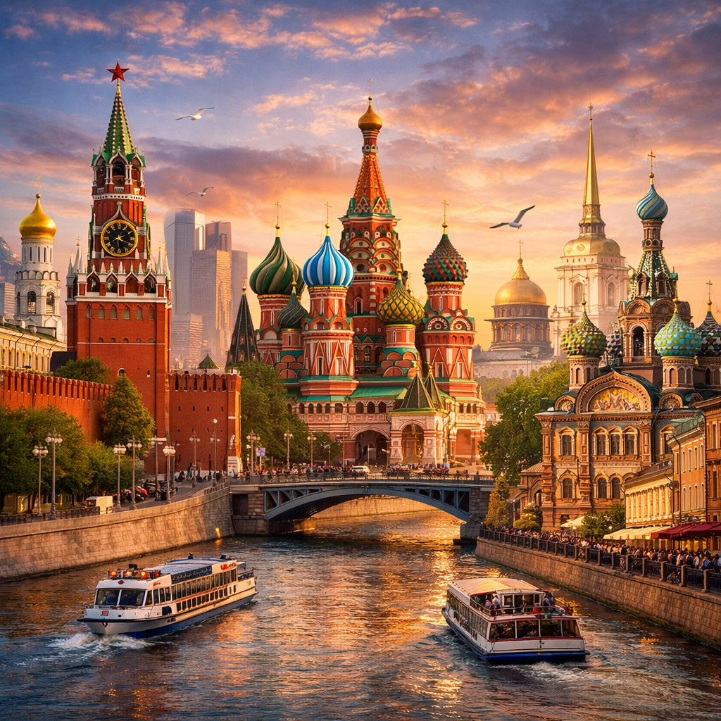 İstanbul Çıkışlı Rusya Turu